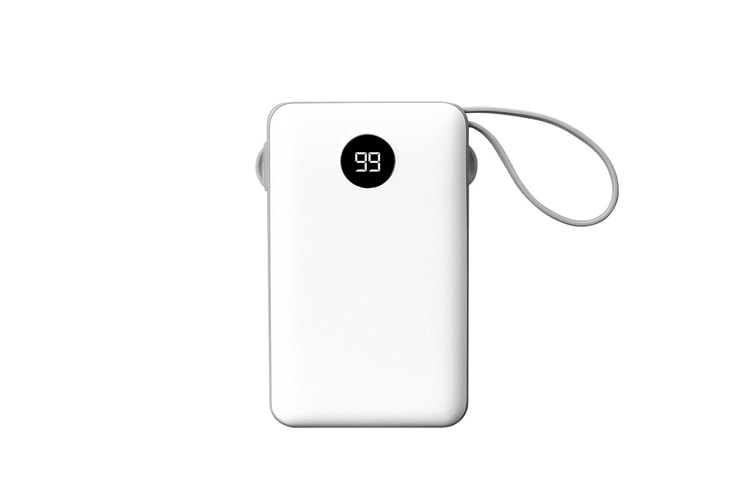 S-link P102 10000mAh PRM 2-USB+Type-C+Micro+Lightning Siyah LCD Taşınabilir Powerbank
