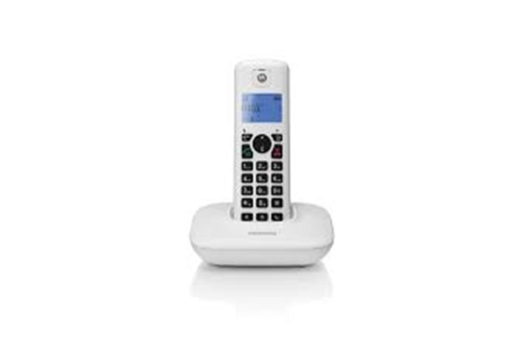 Motorola T401+ Beyaz Handsfree Telsiz Dect Telefon