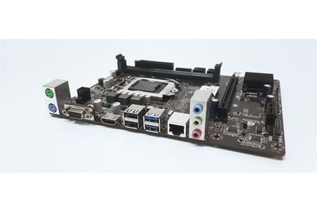 Quadro H81-A2C DDR3 GLan HDMI,VGA 4x Sata3 16X PCIe 1150p Anakart