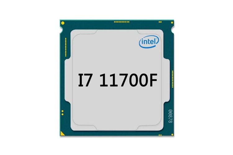Intel Core i7 11700F TRAY Çekirdekli 2.50 GHz 16MB 65W (NOVGA) 1200P Tray Kutusuz İşlemci