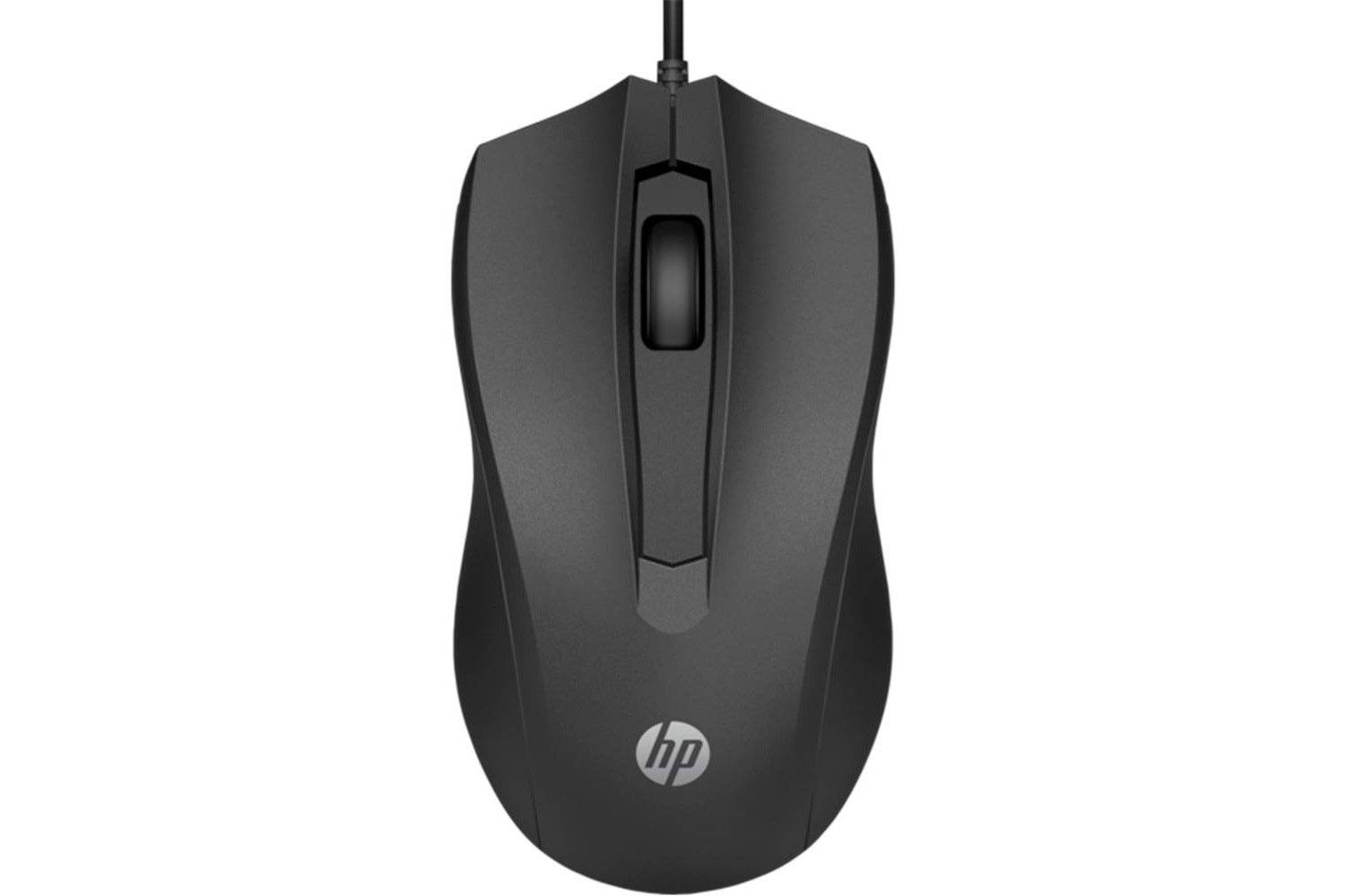 HP 100 6VY96AA Siyah Optik Kablolu Mouse 1.600 DPI Hassas Optik Sensörü