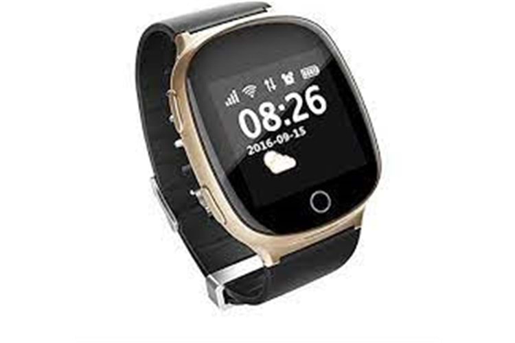 T Smart S3 GPS Senior Watch Gold Akıllı Yetişkin Saati Alzheimer
