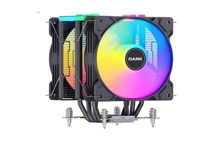 Dark DKCCX129 Freezer X129 2xAddresseble RGB LED Fanlı Kule Tipi Soğutucu