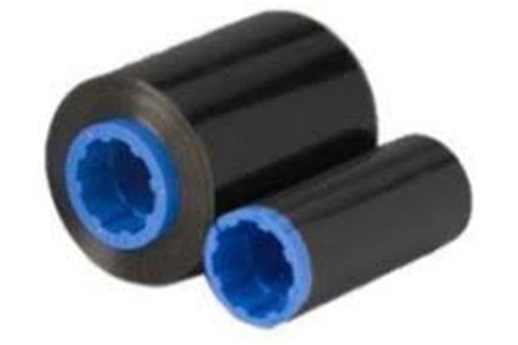 Zebra 800012-901ZXP8-ZXP9 Kart Yazıcı Siyah Ribon 2500 siyah baskı