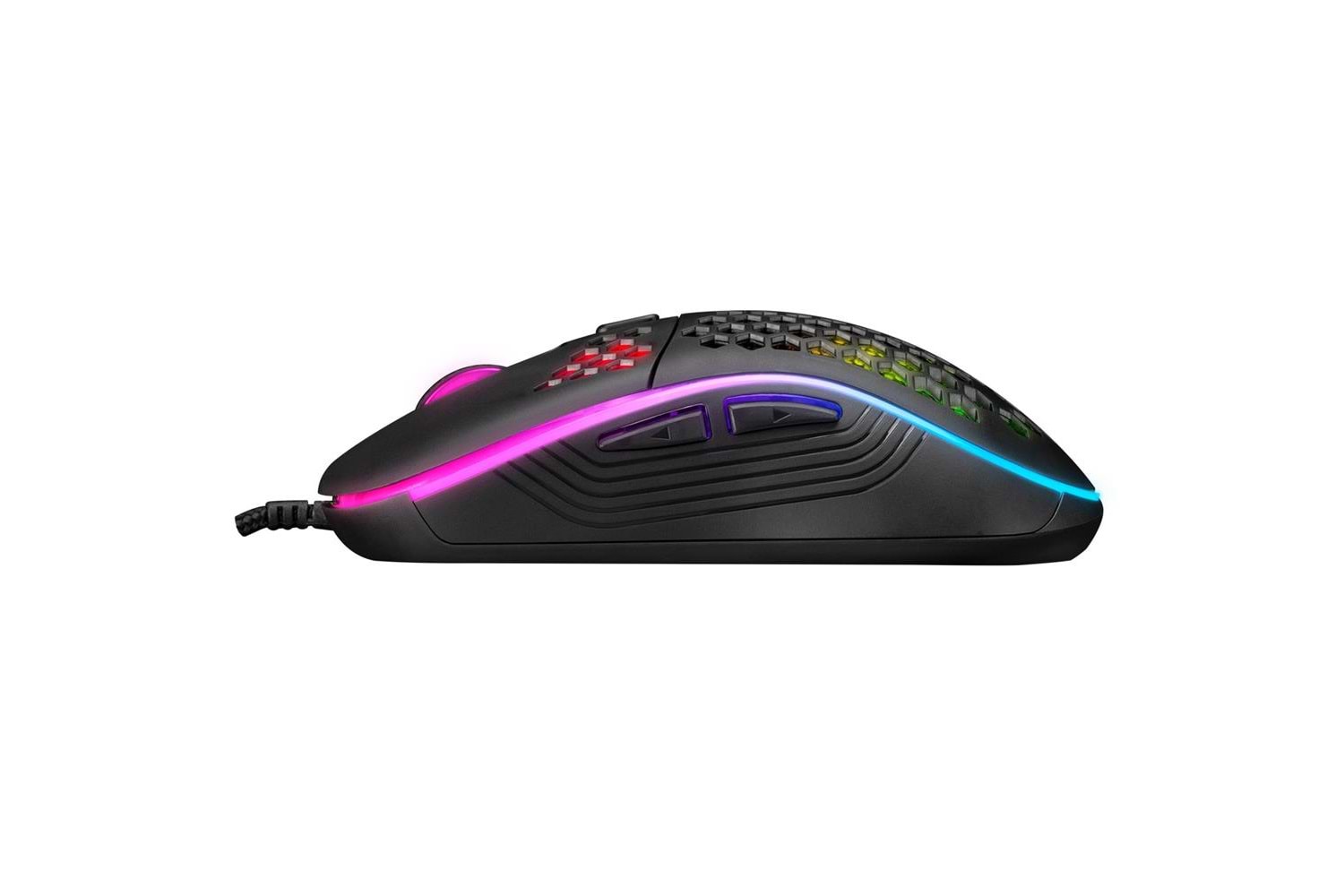 Everest SM-G66 X-HOLE Usb Siyah 7D Optik 8000dpi LED Işıklı Gaming Oyuncu Mouse