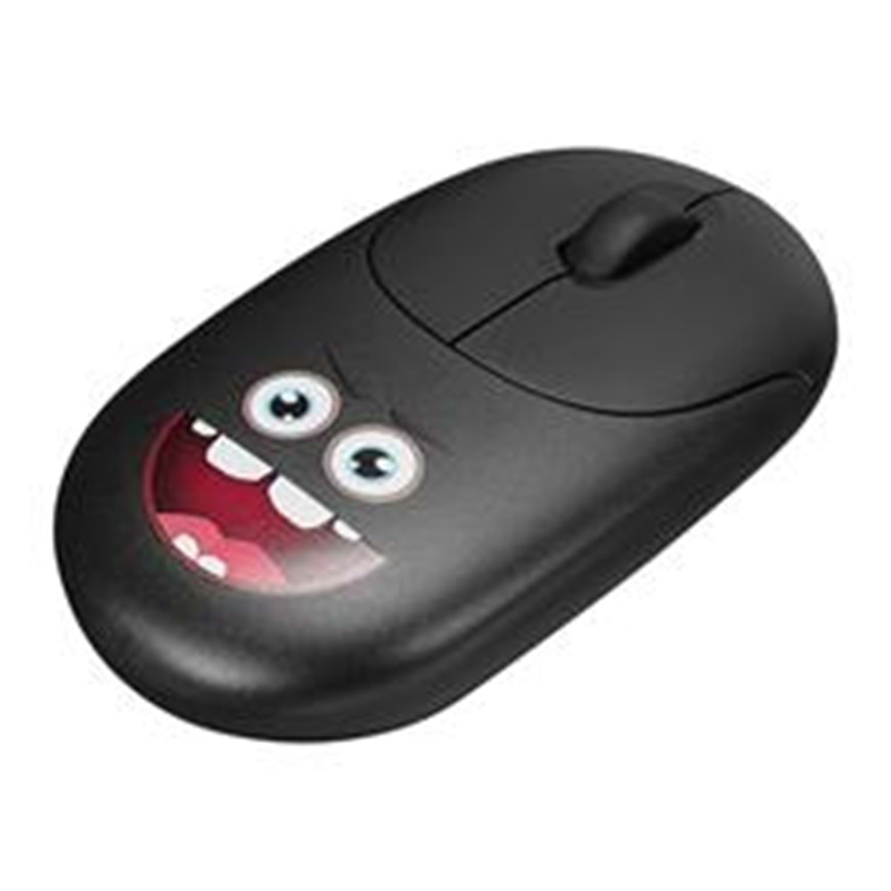 Everest SM-26 FASHION 2.4Ghz Siyah Kabartmalı Kablosuz Mouse