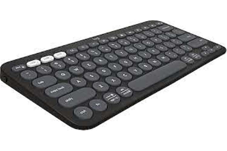 Logitech 920-011859 K380S Pebble Keys 2 Bluetooth Siyah Klavye