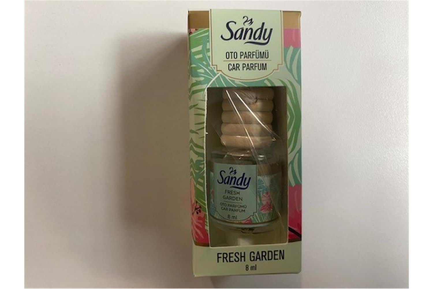 Pereja Sandy Fresh Garden (Taze Bahçe) 8ml Oto Kokusu Cam