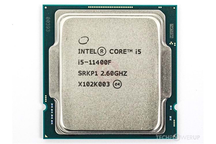 Intel Core i5 11400F TRAY 2.60GHz 6 Çekirdek 12MB Önbellek Soket 1200 Kutusuz İşlemci