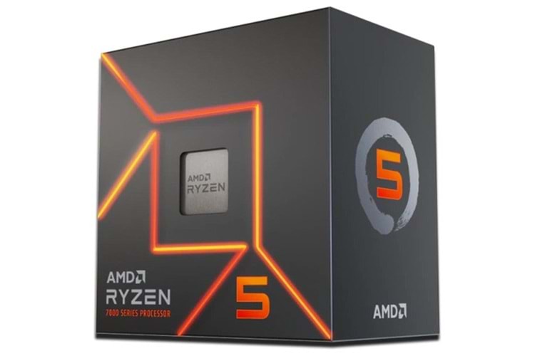 AMD Ryzen 5 7600 Soket AM5 3.8GHz 32MB 65W 5nm Kutulu Box İşlemci