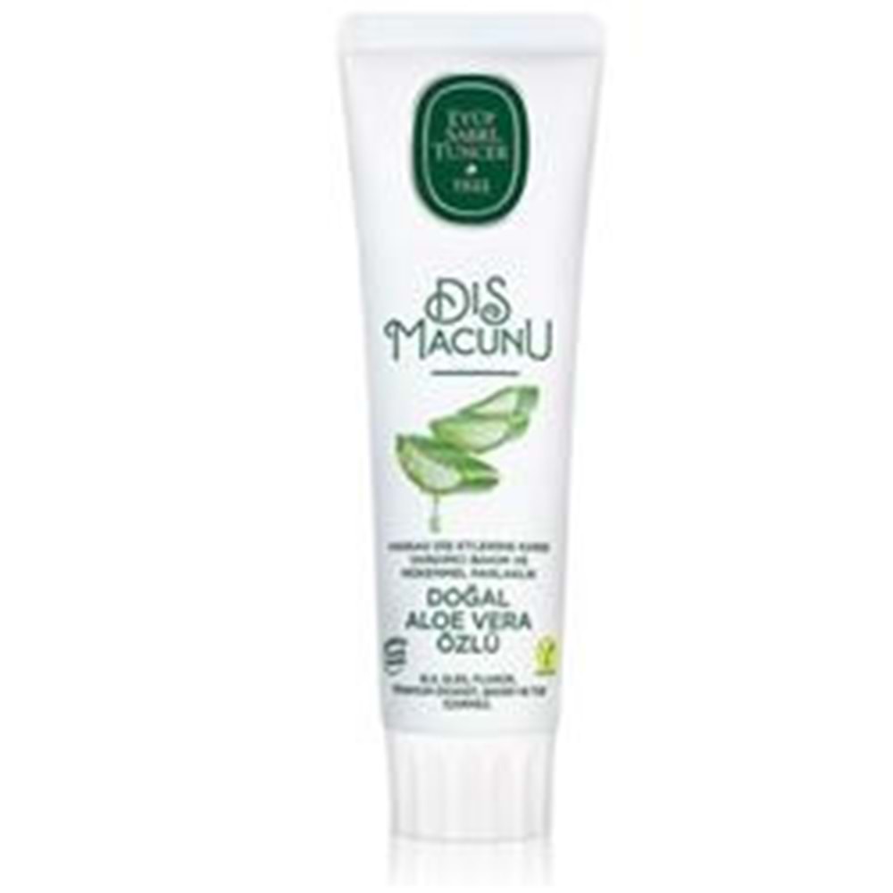 Eyüp Sabri TuncerDoğal Aloe Vera Özlü Diş Macunu 90 ml