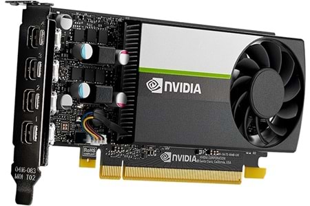 Pny Nvidia Quadro T1000 8GB GDDR6 128 Bit VCNT1000-8GB-SB Ekran Kartı (Aksesuarsız)