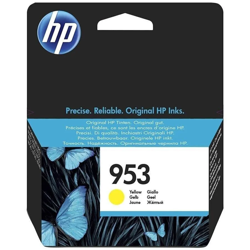HP F6U14A No 953 Sarı Kartuş - Yellow - Orijinal