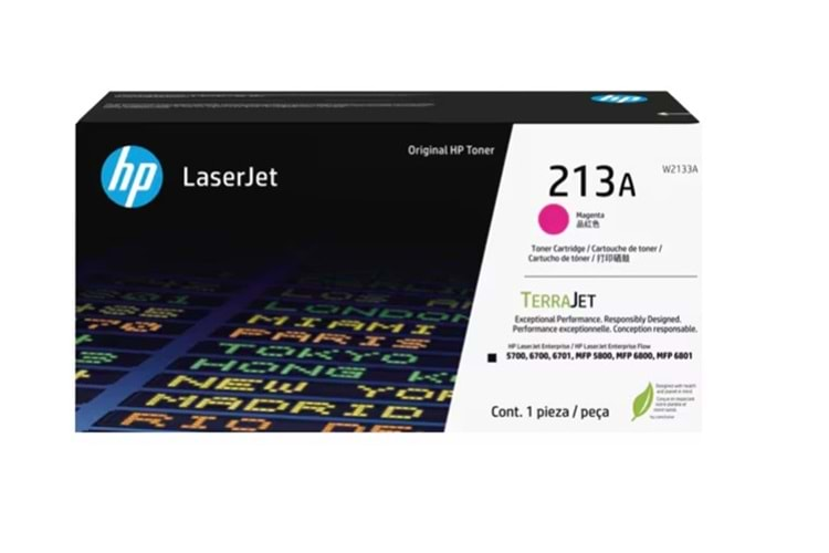 Hp 213A Magenta Kırmızı 3.000 Sayfa Toner W2133A