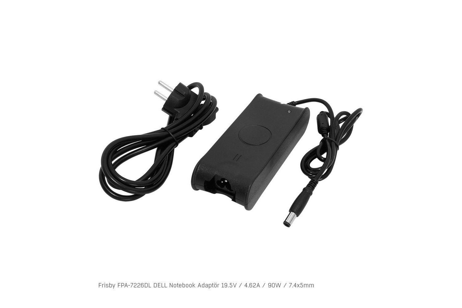 Frisby FPA-7226DL Notebook Adaptör (Dell) 19.5V 4.62A (Uç Boyutu : 7.4 x 5.0mm)