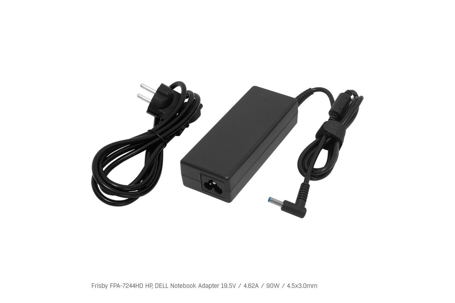 Frisby FPA-7244HD Notebook Adaptör (HP, DELL) 19.5V 4.62A (Uç Boyutu : 4.5 x 3.0mm)