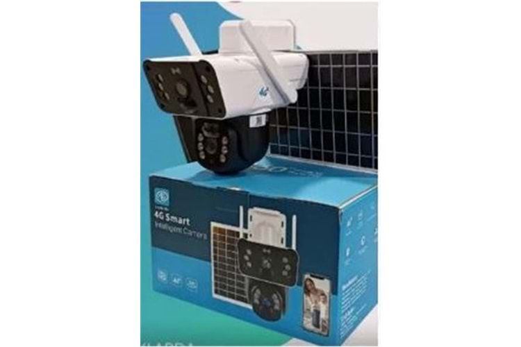 OKam O-Kam 3915 4G 6MP Dual Lens Güneş Panelli PTZ Solar Sirenli Kamera