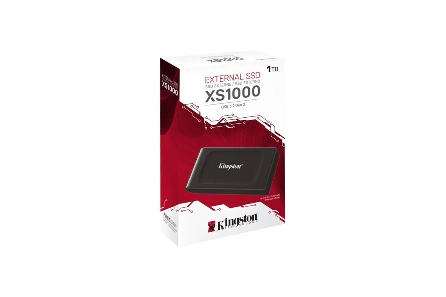 Kingston XS1000 SXS1000-1000G 1 TB USB Type-C 3.2 Gen 2 Taşınabilir SSD