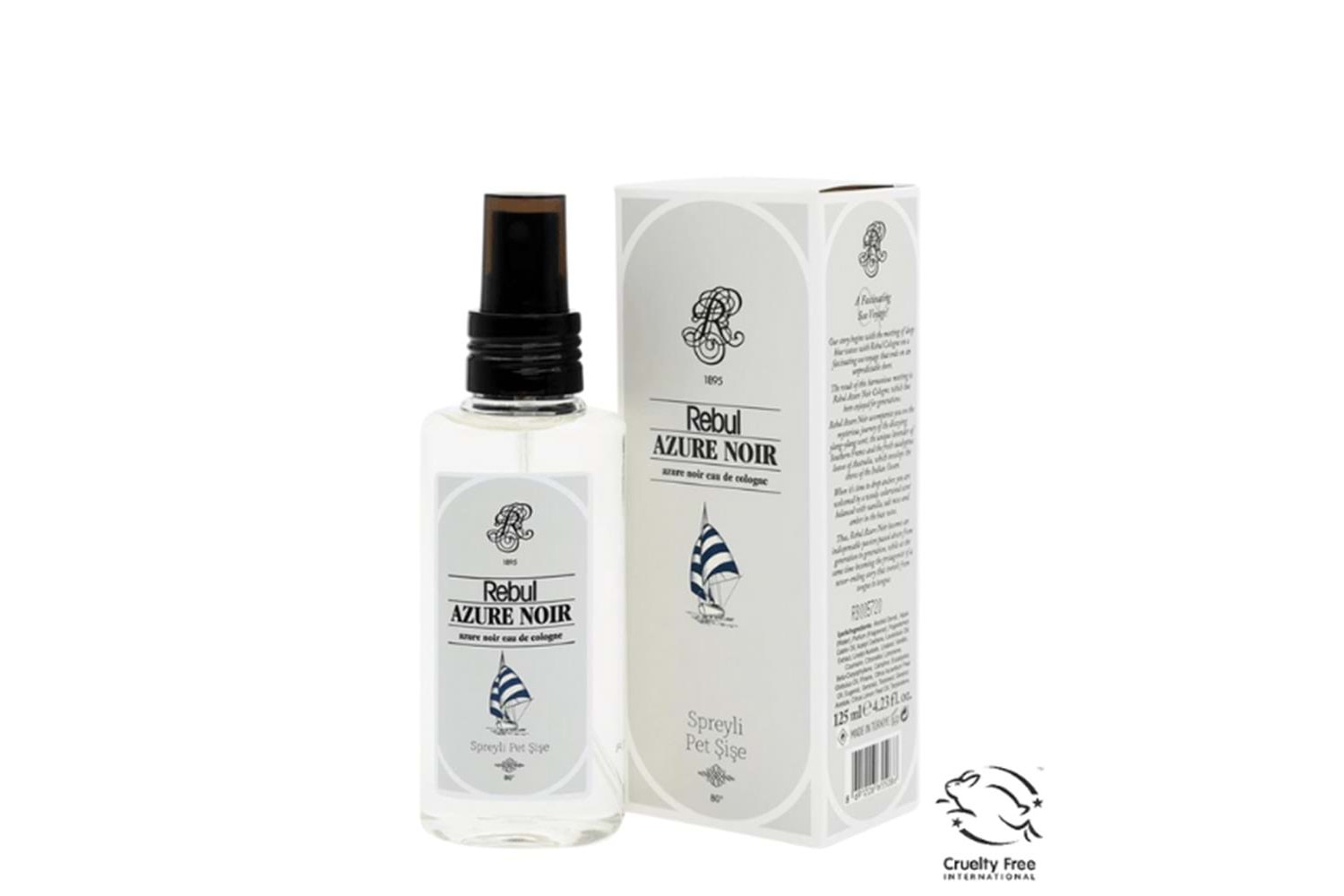 Rebul Azure 125ml Kolonya Pet