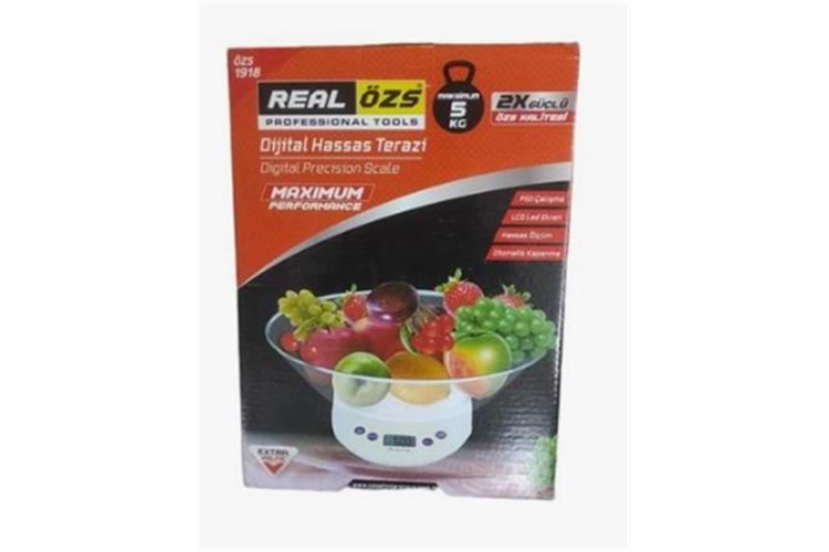 Real Özs Digital Hassas Terazi 5kg özs-1918
