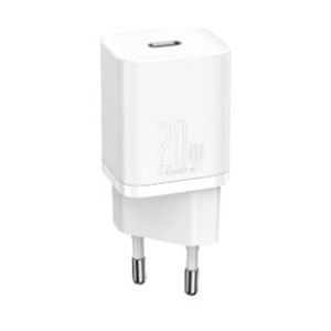 Baseus CCSUP-B02 Super Si QC Beyaz CCSUP-B02 20W Type-C Şarj Cihazı 
