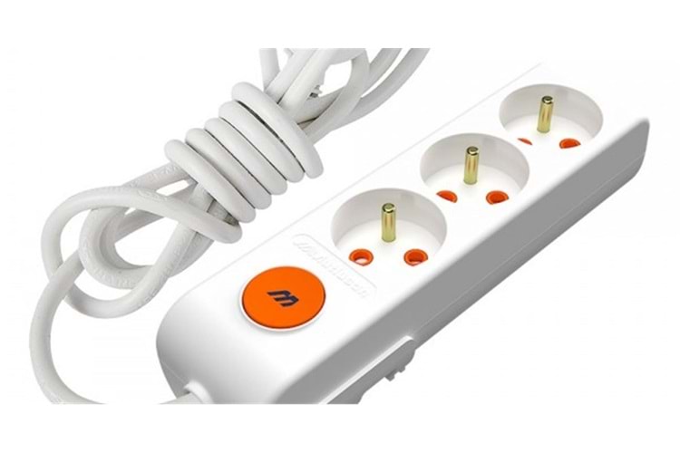 Mutlusan Rı-Tech 3lü 3Mt Anahtarlı Ups 175 340002 03 00 Grup Priz