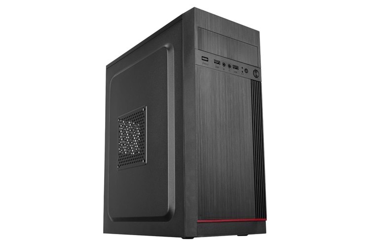 Everest K310 Peak 350W SMD PSU 2-USB2.0+HD Audio Mid-Tower Kompakt Tasarım ATX PC Kasası