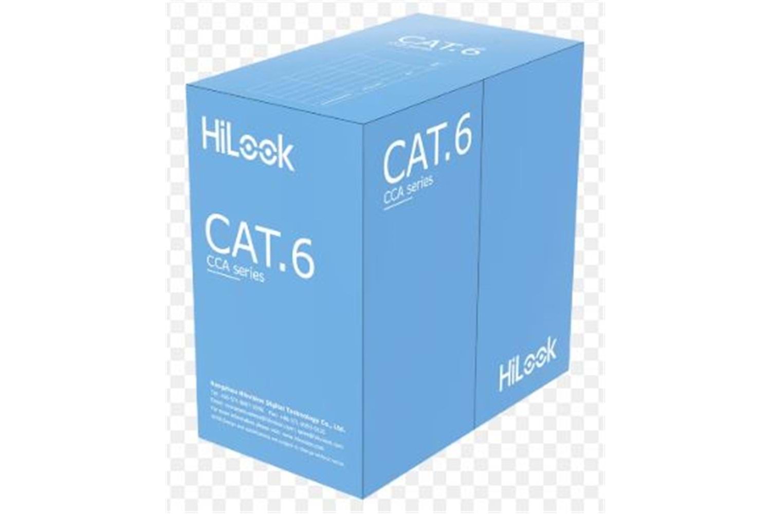 Hilook NC-1LN6UU-CCA CAT6 U-UTP 24 AWG 305 Metre Ağ Kablosu, CCA, 0,57 mm