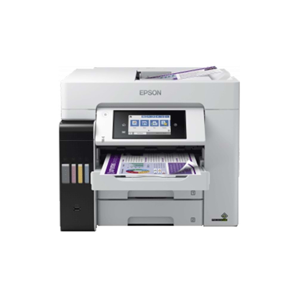 EPSON EcoTank L6580 A4 Çok İşlevli Wi-Fi Mürekkep Tanklı Yazıcı Tarama, Fotokopi ve Faks