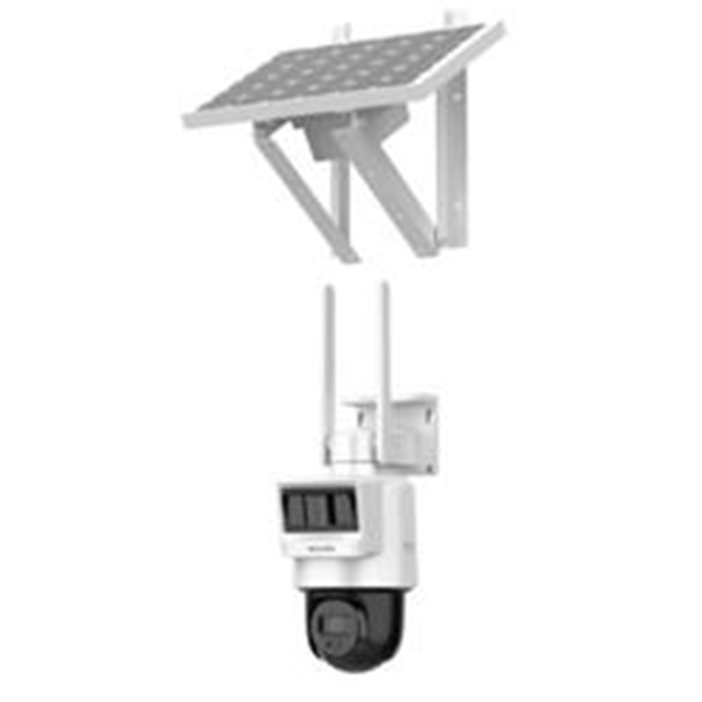Hilook PTZ-N2C400I-K-4G-C05S10 4 Mp 2.8mm Lens 4G Sim Kartlı Solar Pt İp Kamera