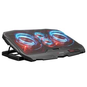 Addison Rampage AD-RC4 COLDBREEZE Kırmızı Ledli Işıklı Fan 15