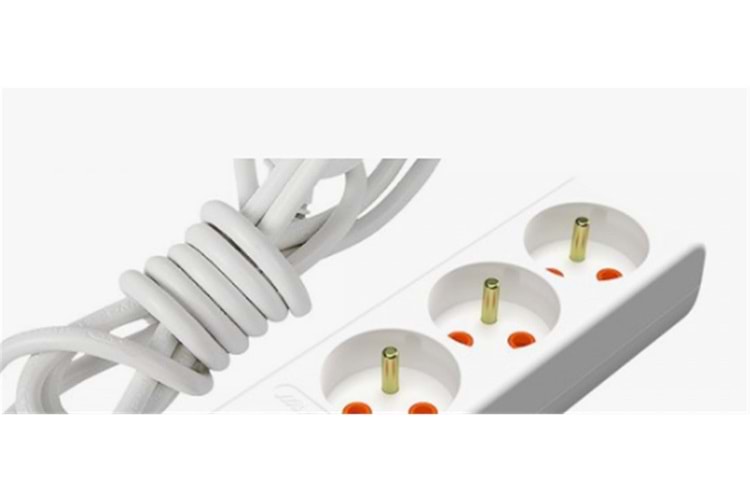 Mutlusan Rı-Tech 3lü 3mt UPS Grup Priz Ç.K ( 001 175 330002 03 00)