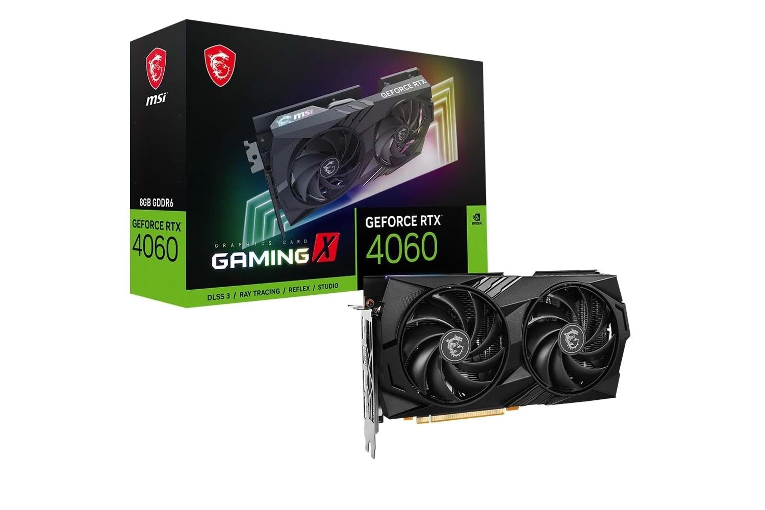 Msi GeForce RTX4060 Gaming X 8GB GDDR6 128 Bit DLSS 3 Ekran Kartı