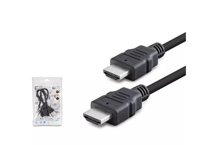 HADRON HDX2026 HDMI (M) TO HDMI (M) KABLO PVC 1.5M SİYAH