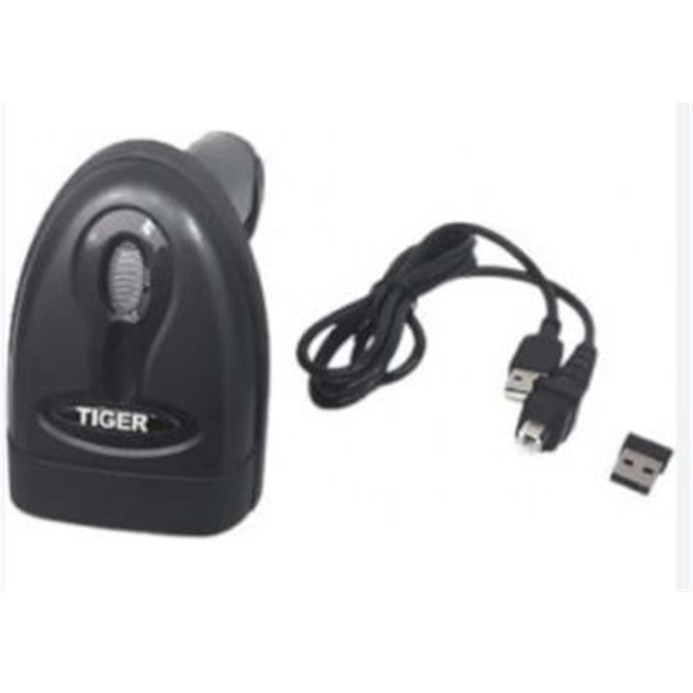 Tiger CS611 1D CCD 2.4Ghz Kablosuz Barkod Okuyucu 
