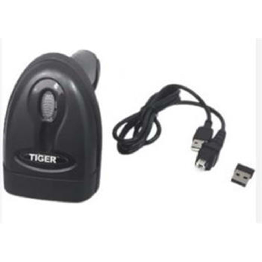 Tiger CS611 1D CCD 2.4Ghz Kablosuz Barkod Okuyucu 