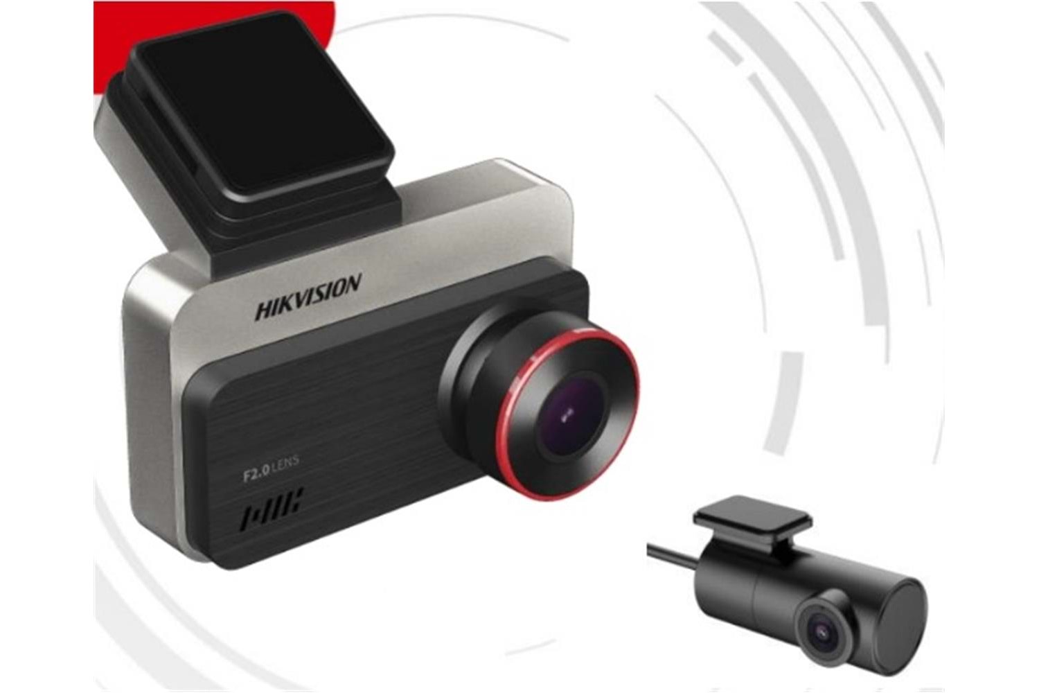 Hikvision AE-DC2328-C200S Mikrofon G-Sensörlü 2K Araç İçi Kamera WiFi,Ses Kontrolü
