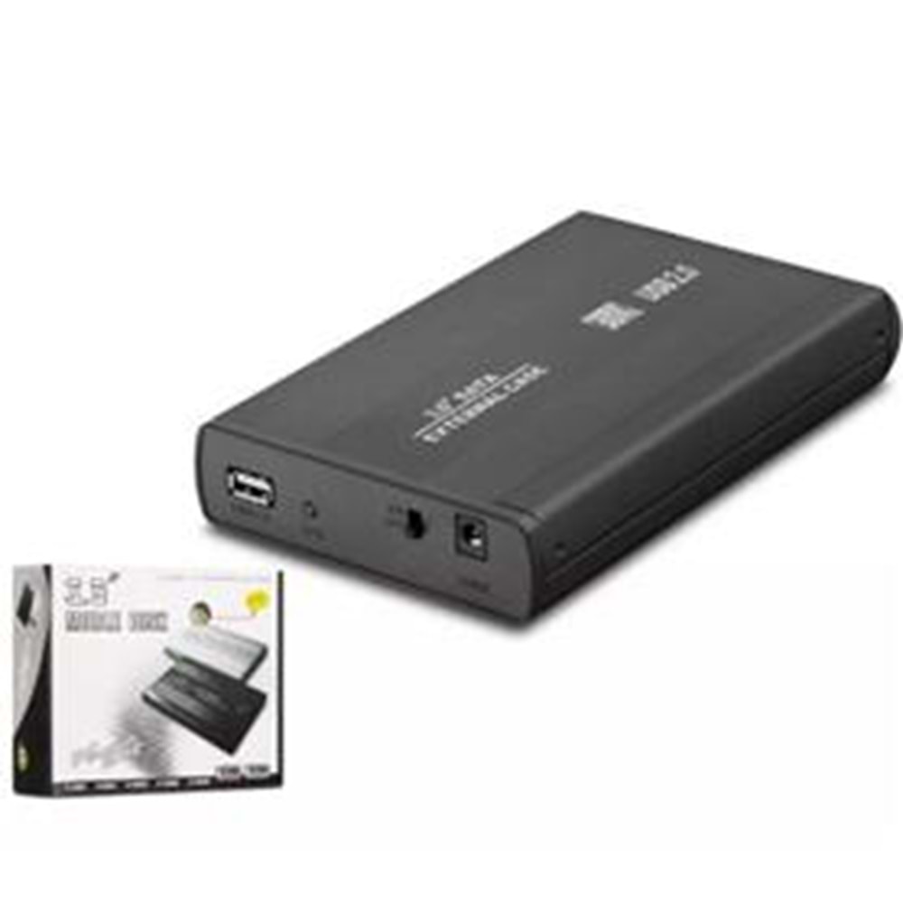 HADRON HDX1753 HDD KUTUSU USB2.0 METAL SATA 3.5