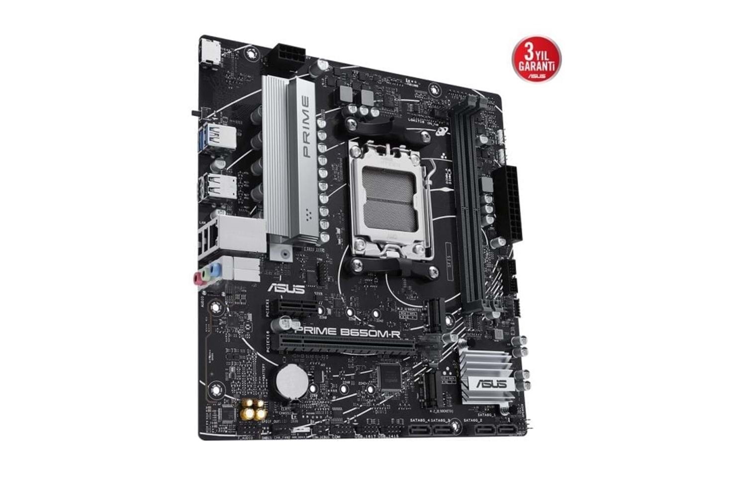 Asus Prime B650M-R 7200MHz (OC) DDR5 Soket AM5 M.2 HDMI mATX Anakart