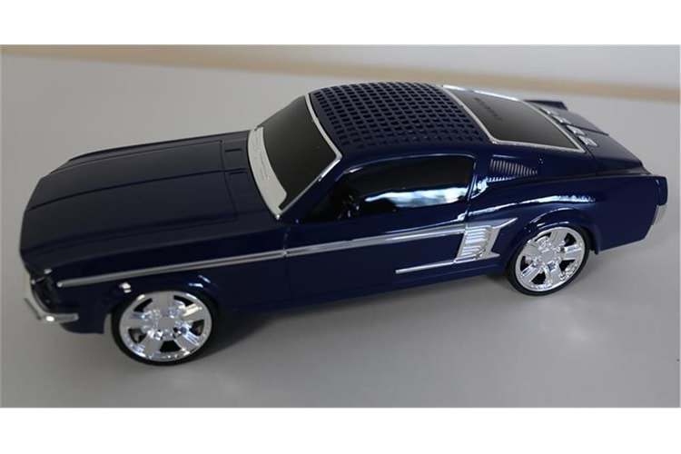 EVERTON RT-1951 Dark Blue Arabalı Bluetooth Fm-Usb-Tf-Aux Şarjlı Nostaljik Radyo