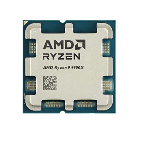 AMD Ryzen 9 9900X TRAY 4.4GHz 64MB Önbellek 12 Çekirdek AM5 4nm Kutusuz İşlemci