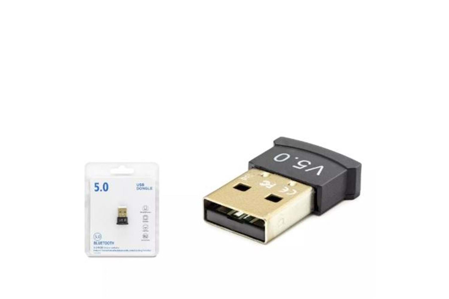 HADRON HDX2254 BLUETOOTH DONGLE PC USB V5.0 SİYAH