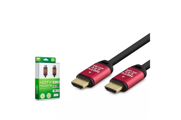 HADRON HDX2038 HDMI KABLO PVC 4K OD8.0 3M SİYAH