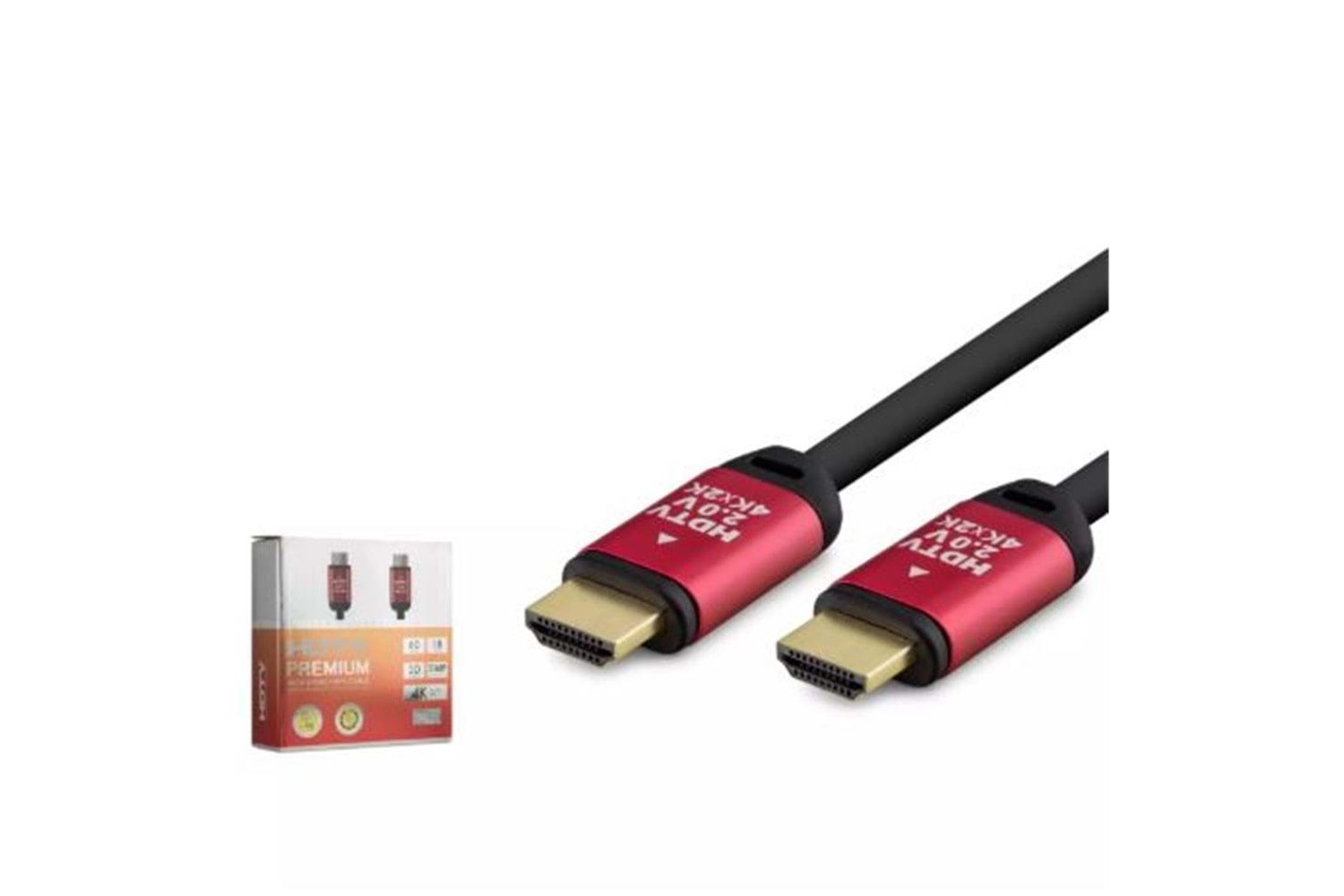 HADRON HDX2041 HDMI KABLO PVC 4K OD8.0 30M SİYAH