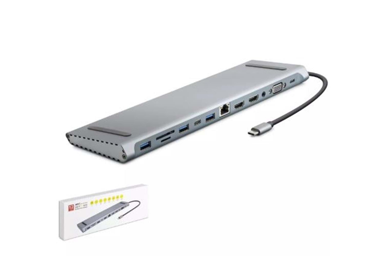 HADRON HDX7855 TYPE-C HDTV COMBO 2-TYPE-C + 2-HDMI