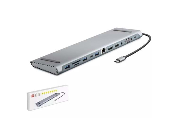 HADRON HDX7855 TYPE-C HDTV COMBO 2-TYPE-C + 2-HDMI