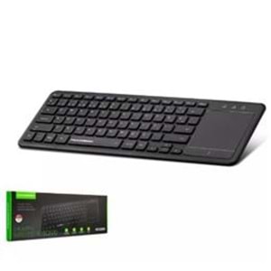 HADRON HDX2505 BLUETOOTH + WIRELESS KLAVYE + TOUCH PAD Q SİYAH