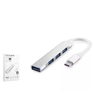 HADRON HDX7032 TYPE-C HUB 4-USB BEYAZ