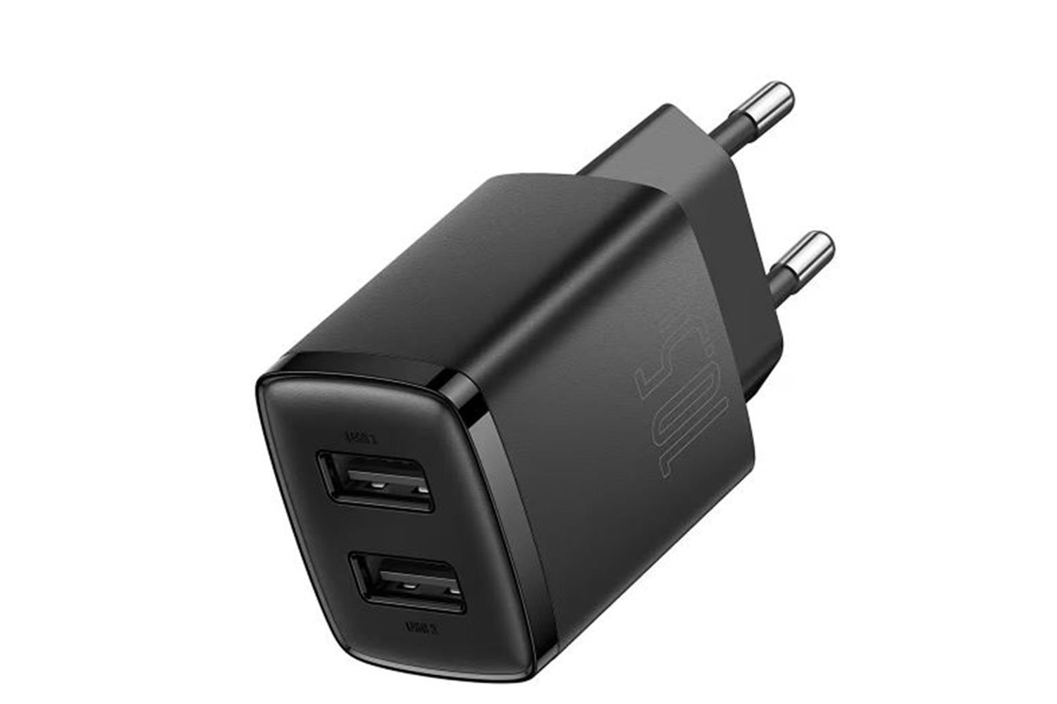 Baseus CCXJ010201 10,5W 2X USB-A Siyah Şarj Aleti