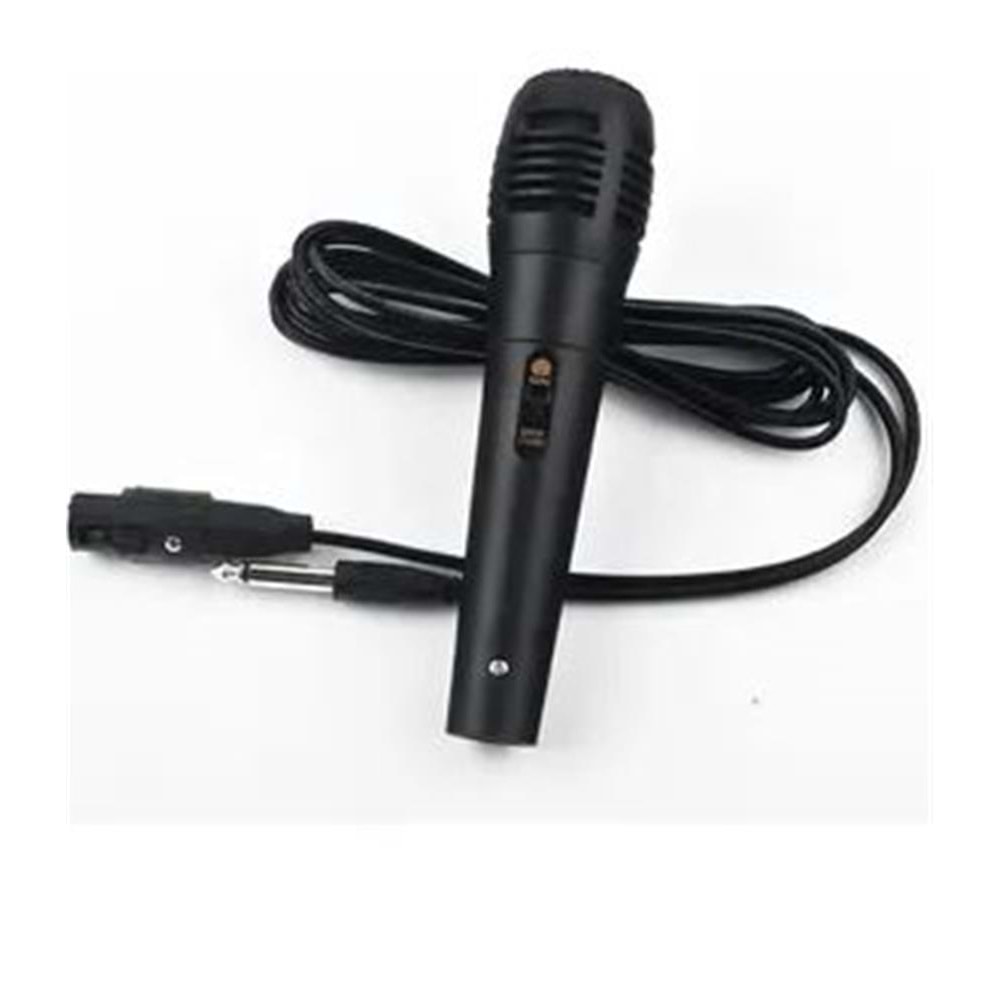 Sline T-MKE06 Audio Kablolu El Mikrofonu 2 Metre 